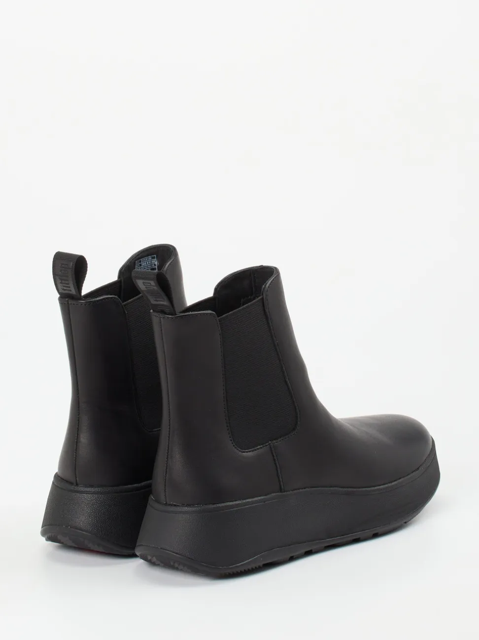 FitFlop – Chelsea Boots aus Kalbleder schwarz