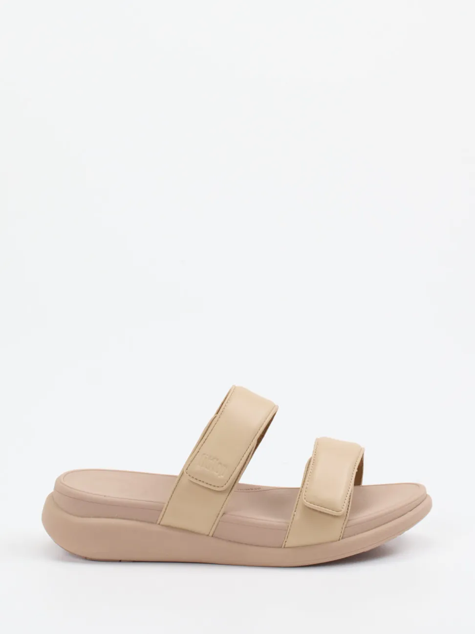 FitFlop – Komfort-Sandalen aus Kalbleder beige