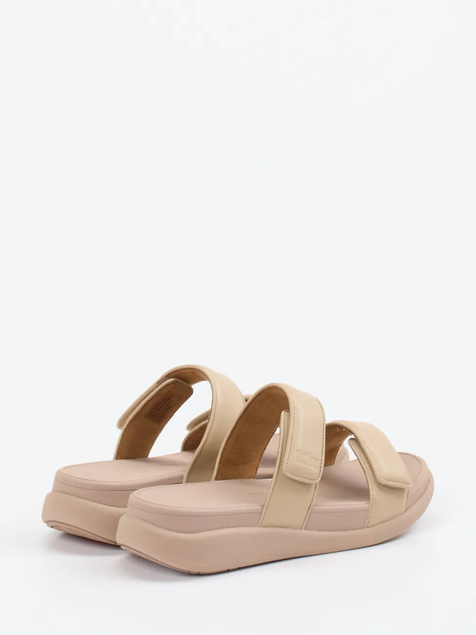 FitFlop – Komfort-Sandalen aus Kalbleder beige