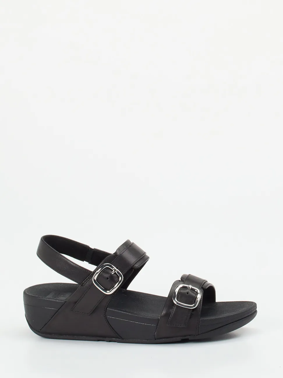 FitFlop – Komfort-Sandalen aus Kalbleder schwarz