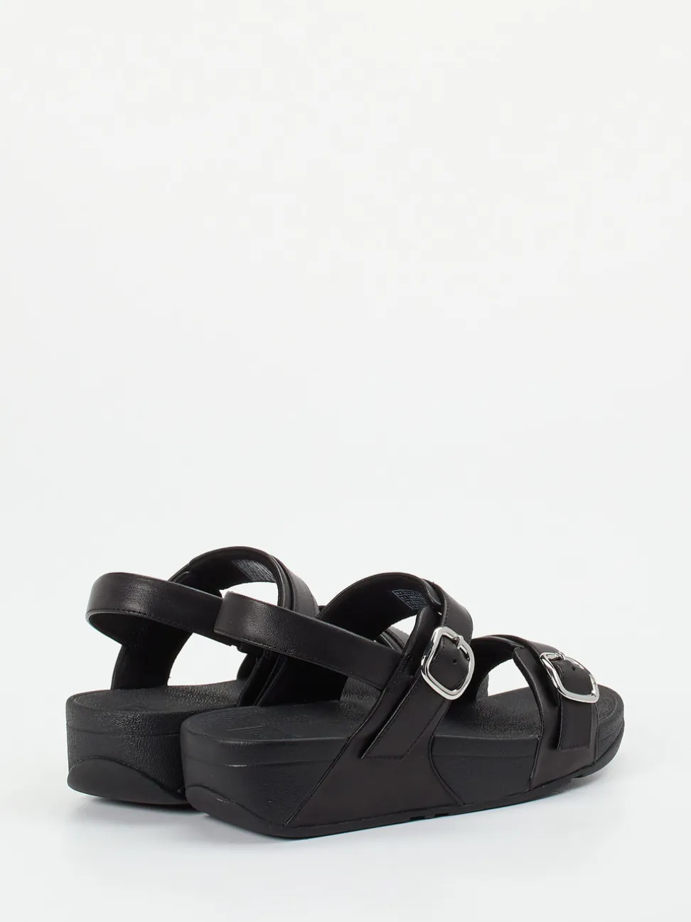 FitFlop – Komfort-Sandalen aus Kalbleder schwarz