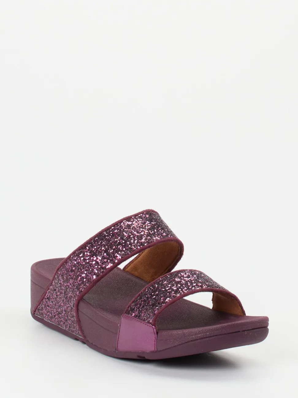FitFlop – Pantolette aus Metallic mit Glitter-Finish