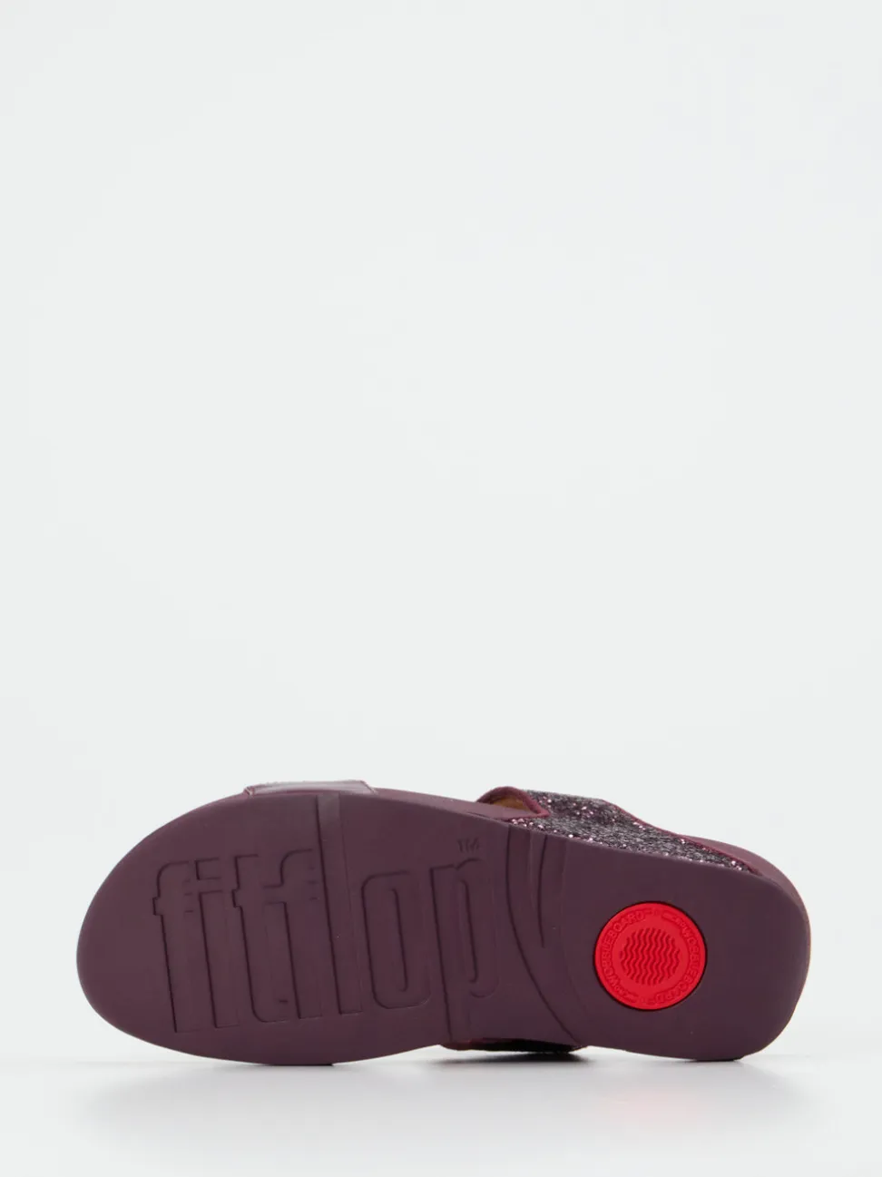 FitFlop – Pantolette aus Metallic mit Glitter-Finish