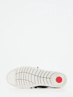 FitFlop – Sneaker aus gestricktem Textil schwarz
