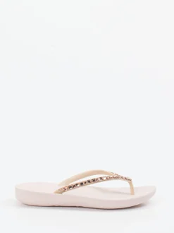 FitFlop – Zehentrenner aus Synthetik mit Strass