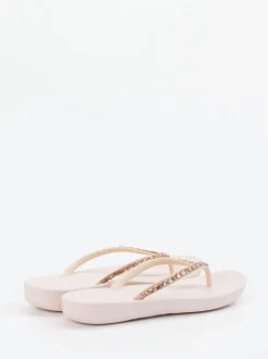 FitFlop – Zehentrenner aus Synthetik mit Strass