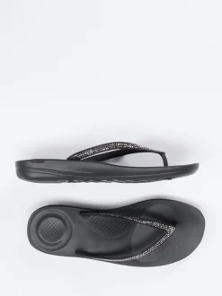 FitFlop – Zehentrenner aus Synthetik mit Strass