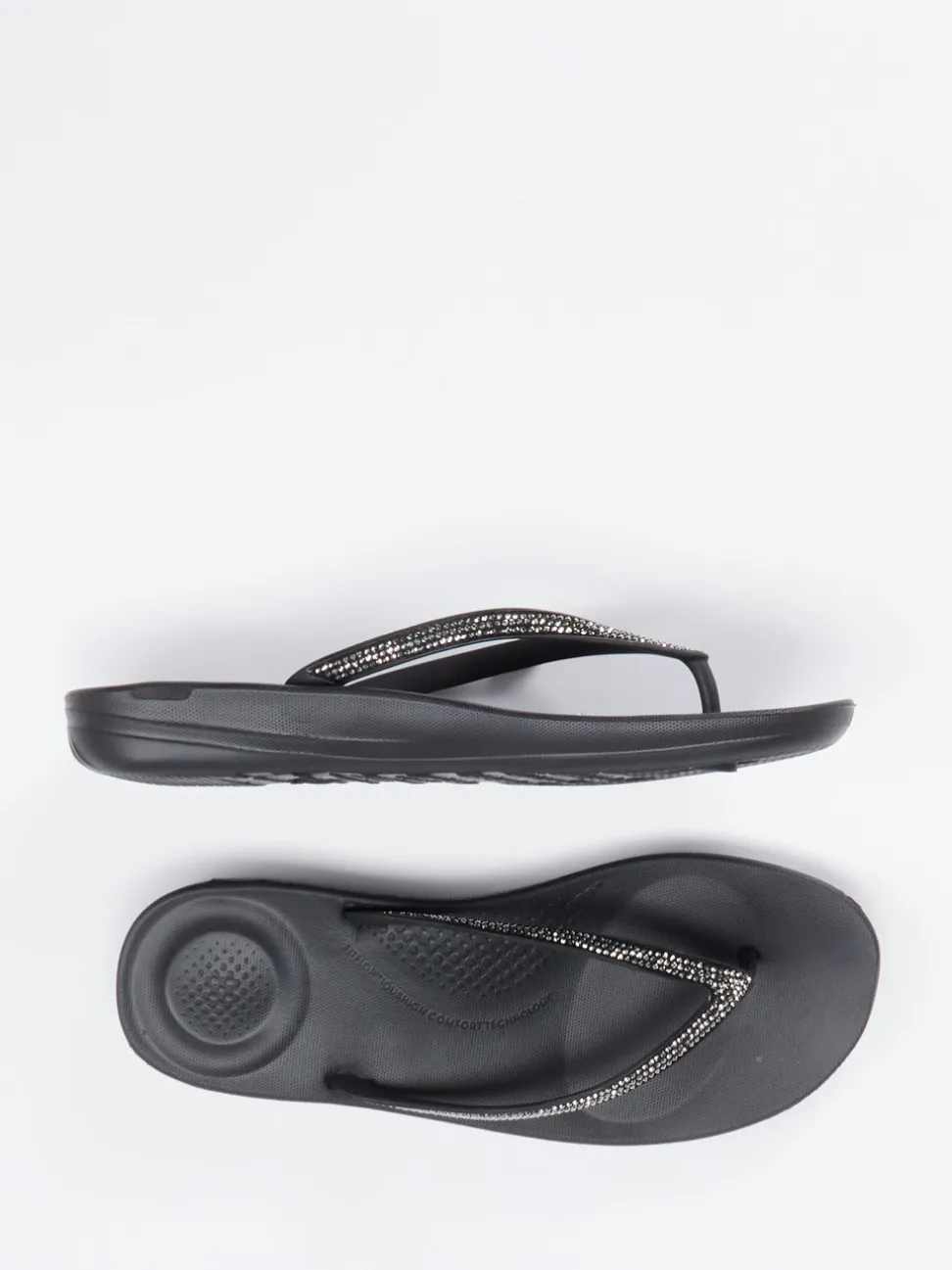 FitFlop – Zehentrenner aus Synthetik mit Strass