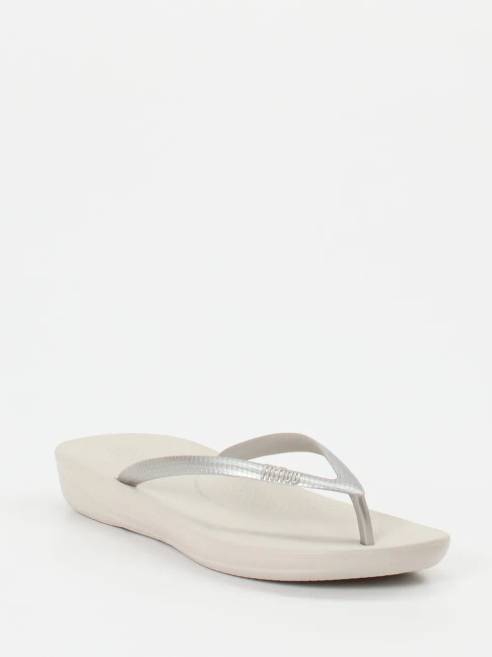FitFlop – Zehentrenner aus Synthetik in Silber