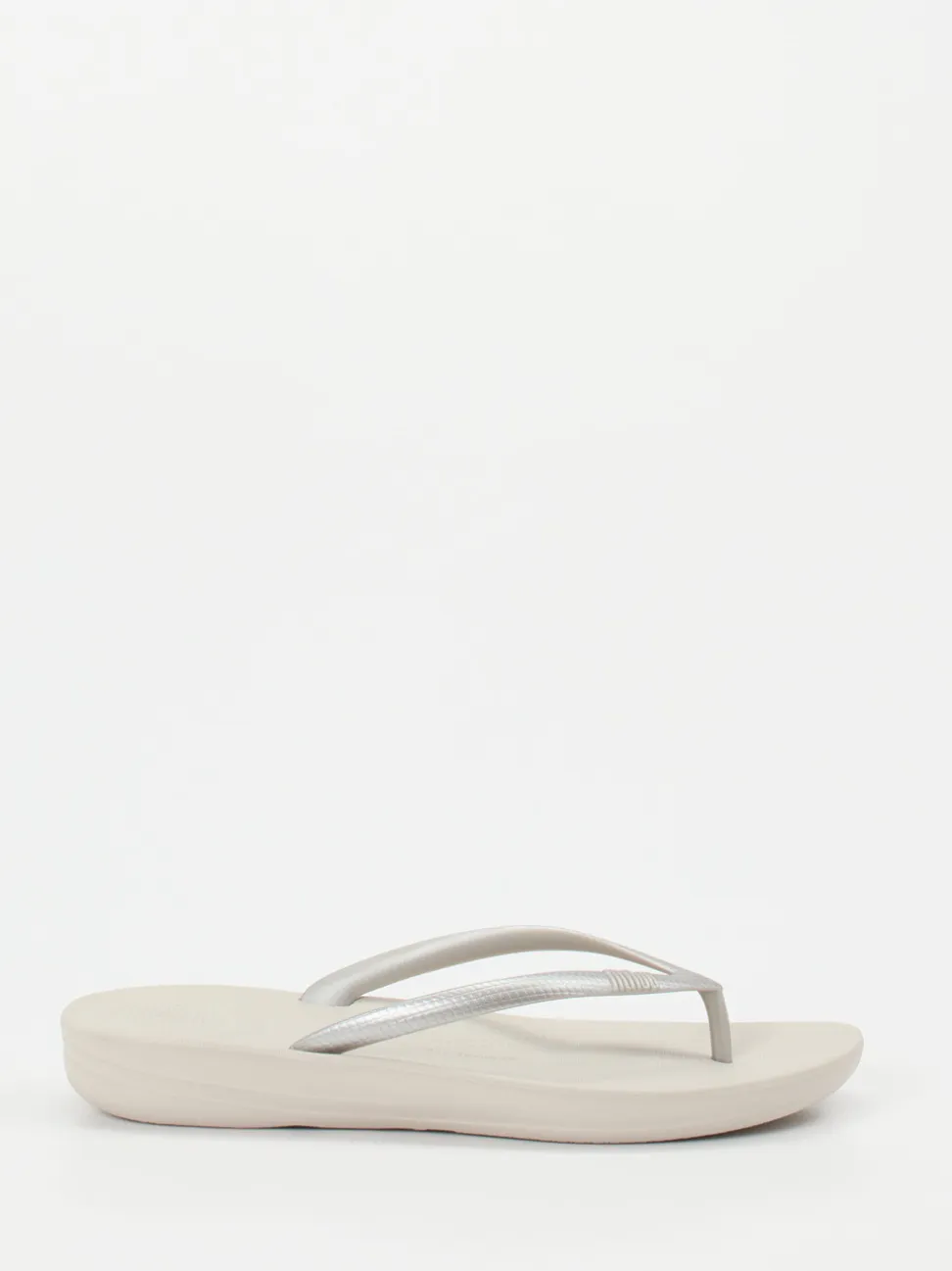 FitFlop – Zehentrenner aus Synthetik in Silber