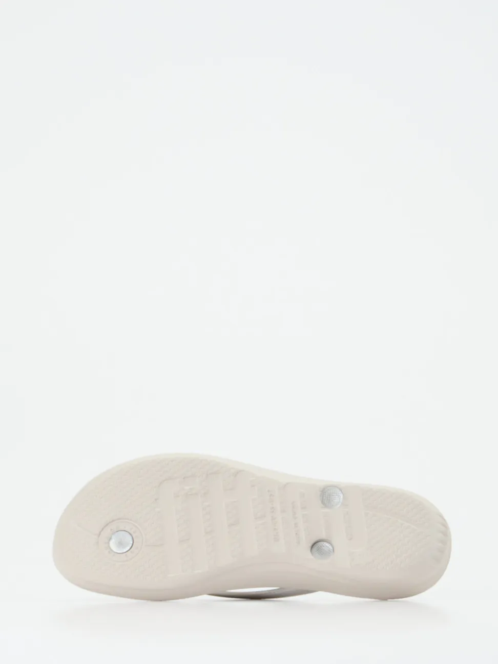 FitFlop – Zehentrenner aus Synthetik in Silber