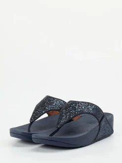 FitFlop – Zehentrenner aus Textil mit Glitzer