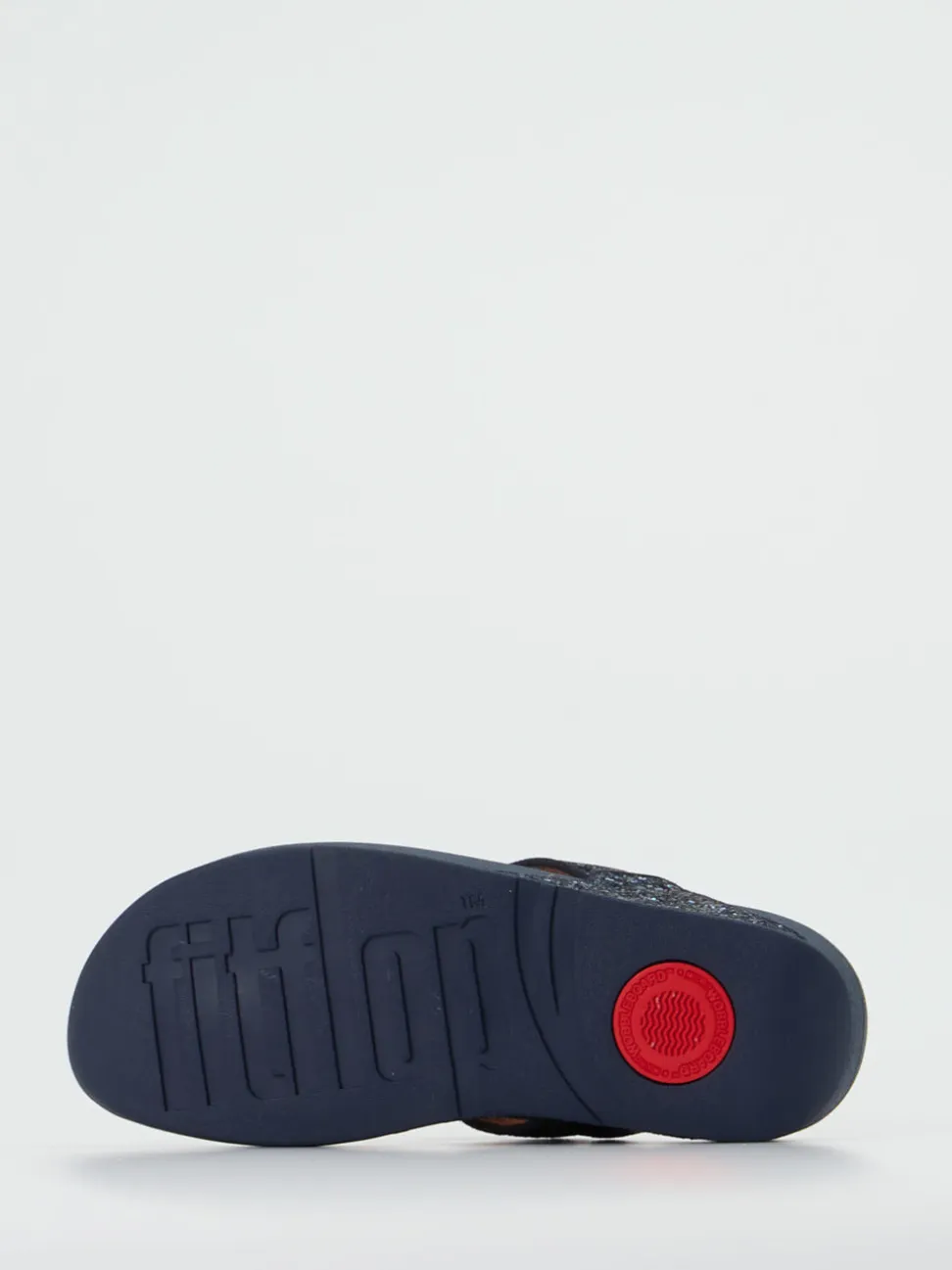 FitFlop – Zehentrenner aus Textil mit Glitzer
