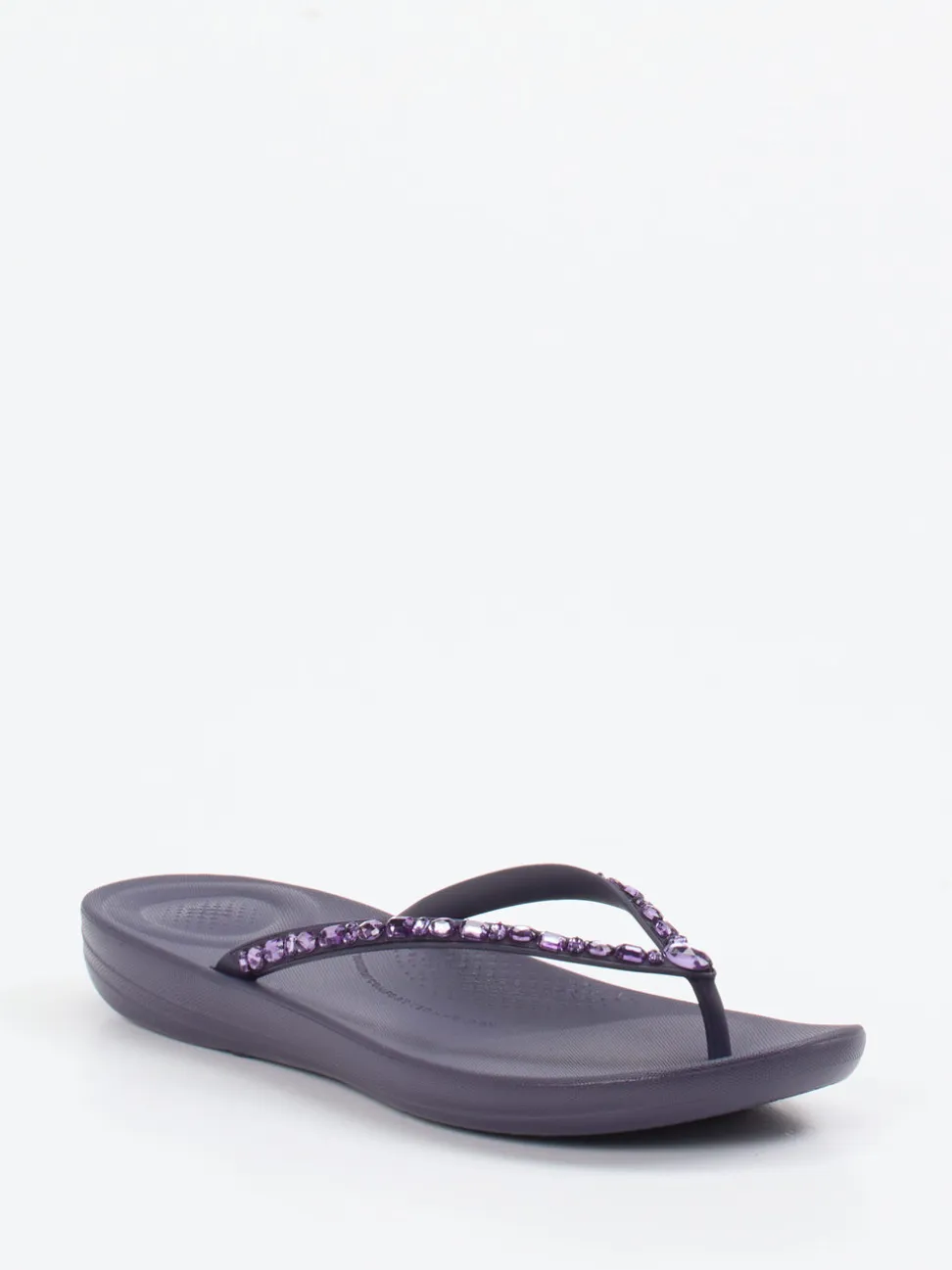 FitFlop – Zehentrenner aus Synthetik Dunkelviolett