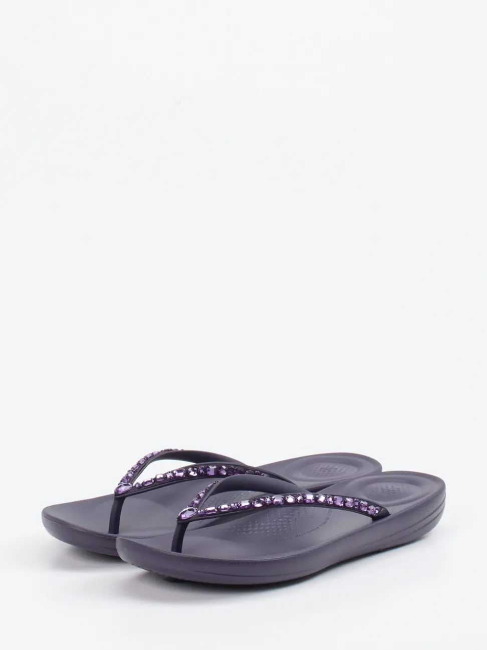 FitFlop – Zehentrenner aus Synthetik Dunkelviolett