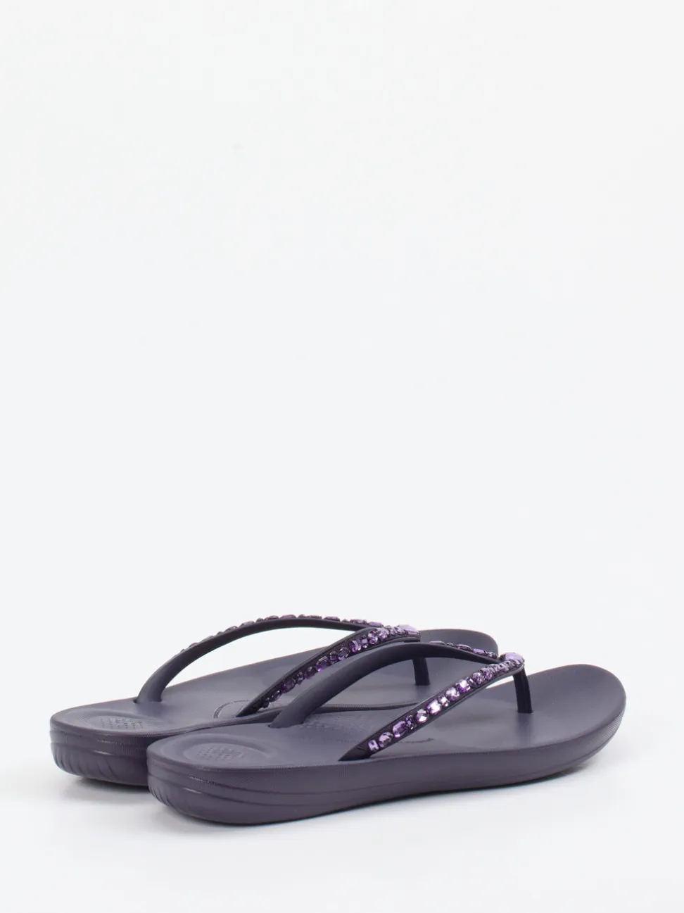 FitFlop – Zehentrenner aus Synthetik Dunkelviolett