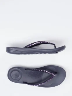 FitFlop – Zehentrenner aus Synthetik Dunkelviolett