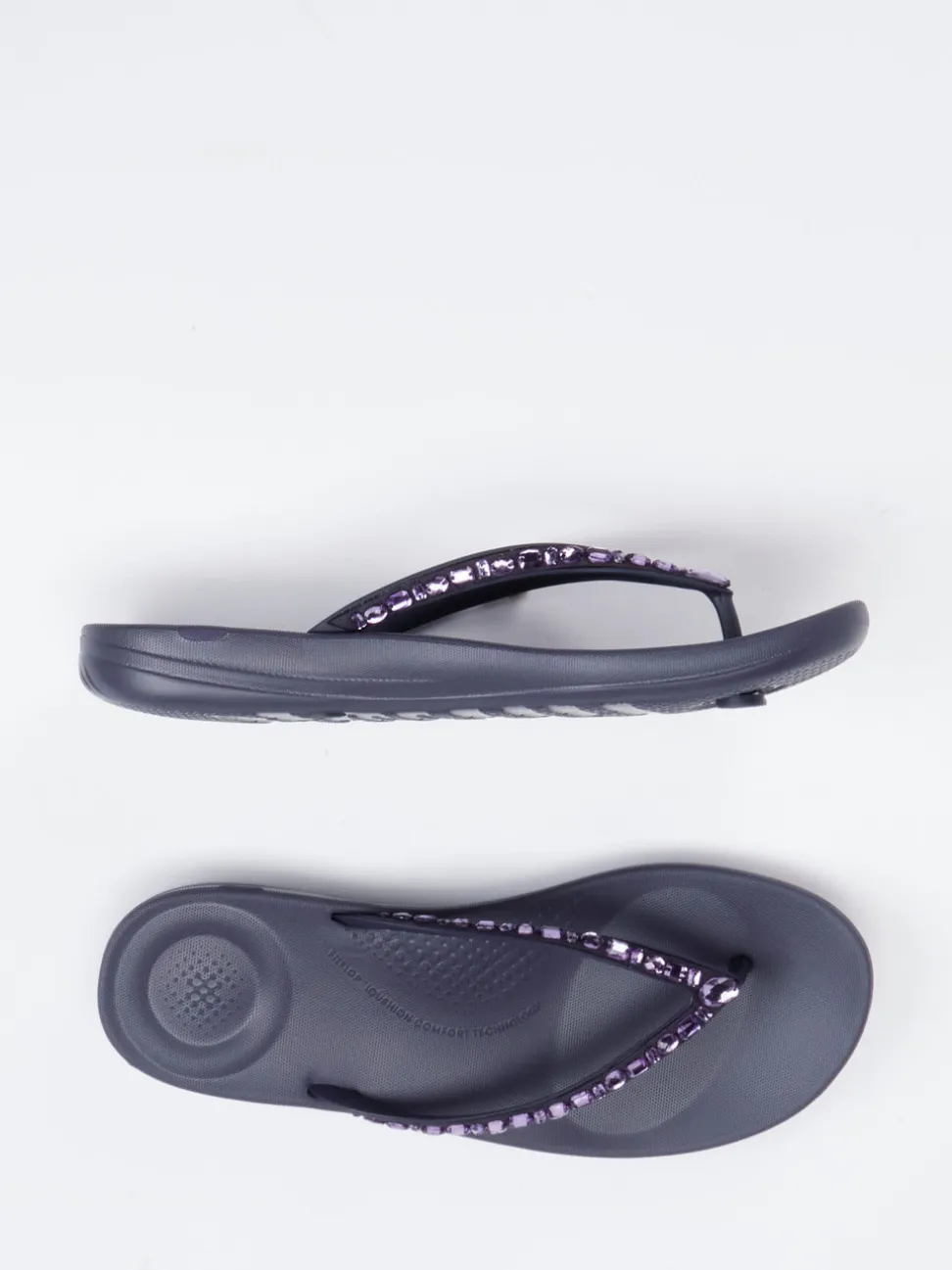 FitFlop – Zehentrenner aus Synthetik Dunkelviolett