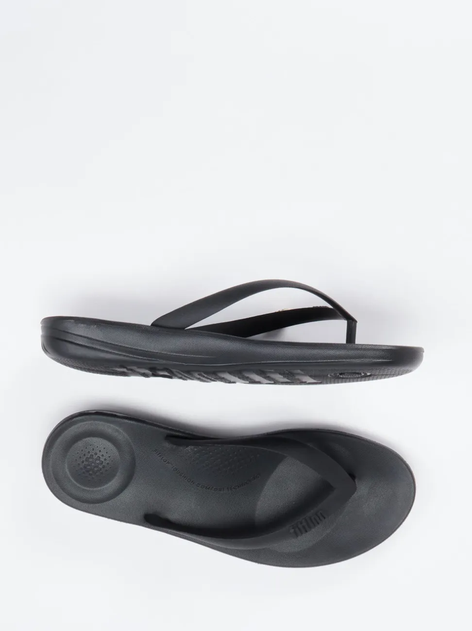 FitFlop – Zehentrenner aus Synthetik in Schwarz