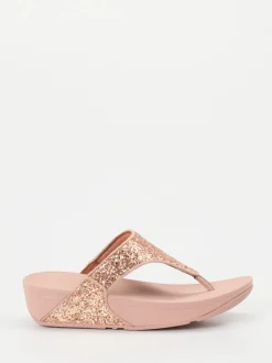 FitFlop – Zehentrenner aus Textil mit Glitzerfinish
