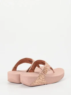 FitFlop – Zehentrenner aus Textil mit Glitzerfinish