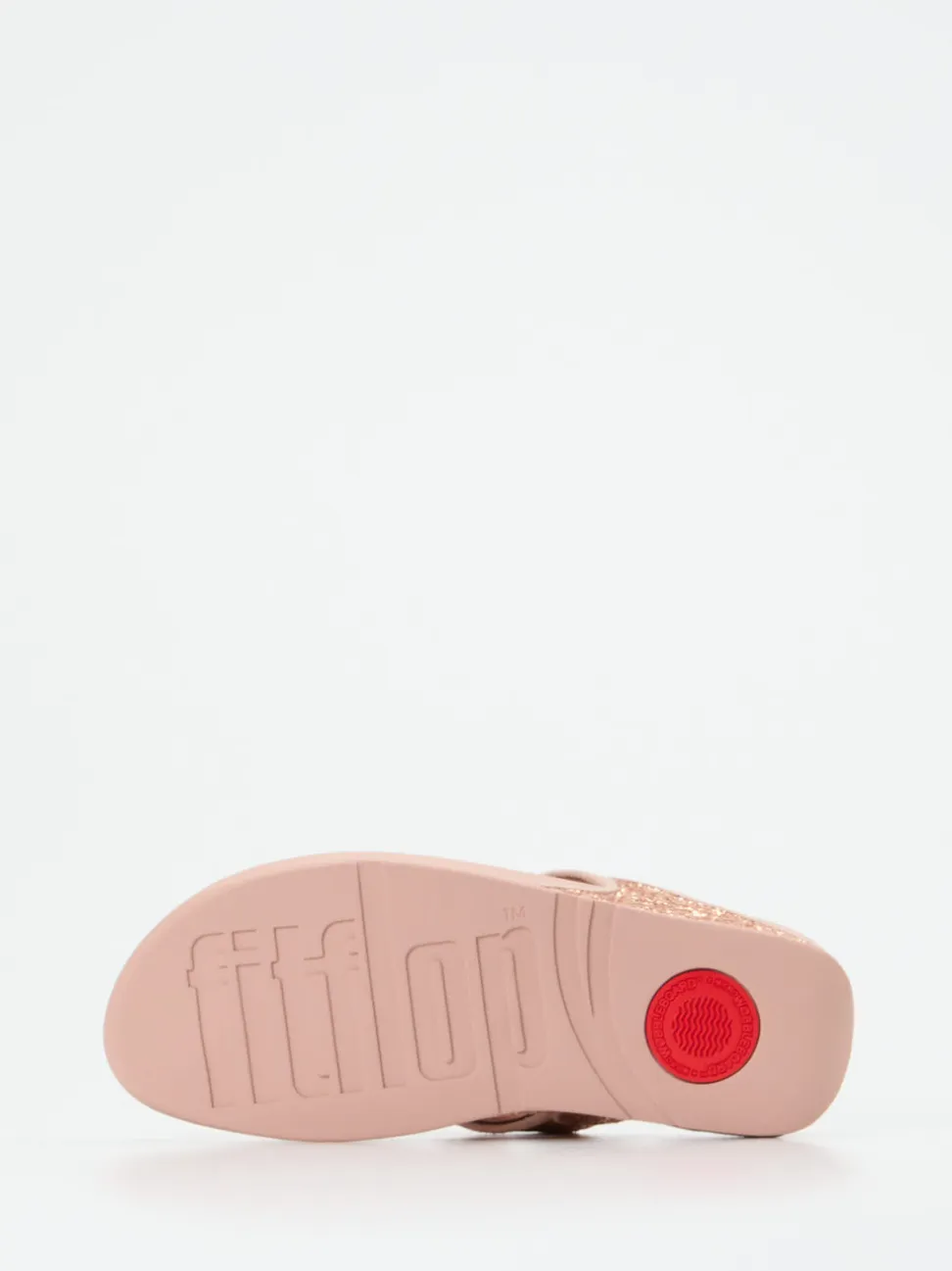 FitFlop – Zehentrenner aus Textil mit Glitzerfinish