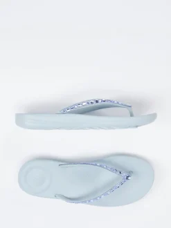 FitFlop – Zehentrenner aus Synthetik mit Strass