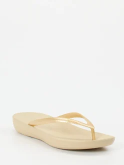 FitFlop – Zehentrenner aus Synthetik in Gold