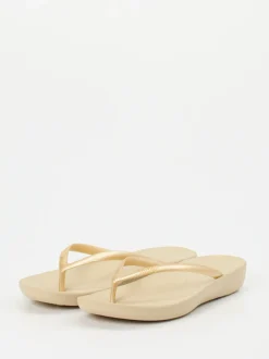 FitFlop – Zehentrenner aus Synthetik in Gold
