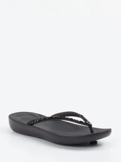 FitFlop – Zehentrenner aus Synthetik in Schwarz