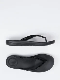 FitFlop – Zehentrenner aus Synthetik in Schwarz