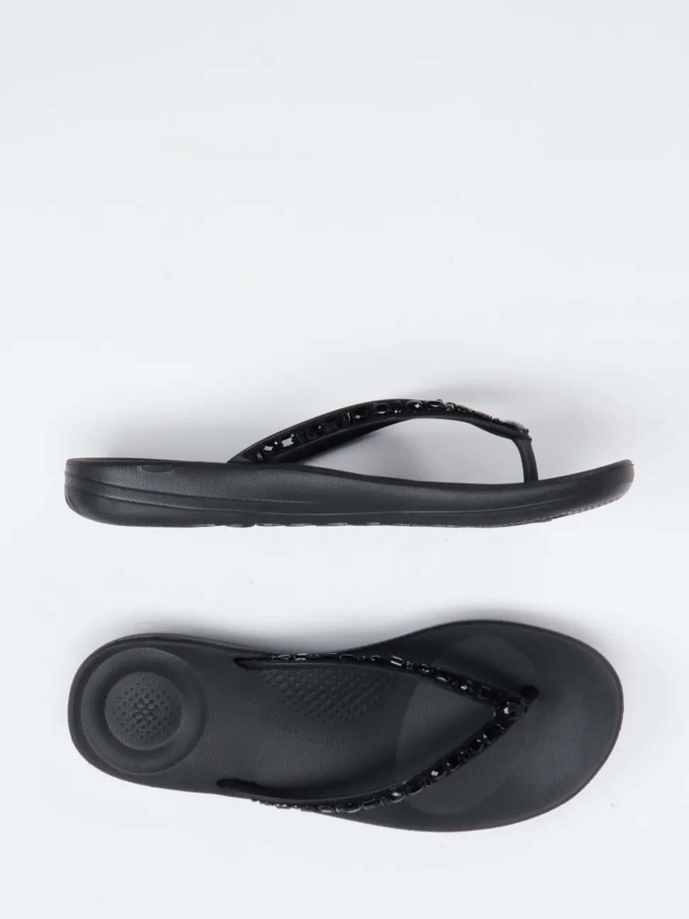 FitFlop – Zehentrenner aus Synthetik in Schwarz
