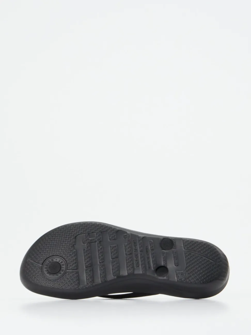 FitFlop – Zehentrenner aus EVA-Kunststoff schwarz
