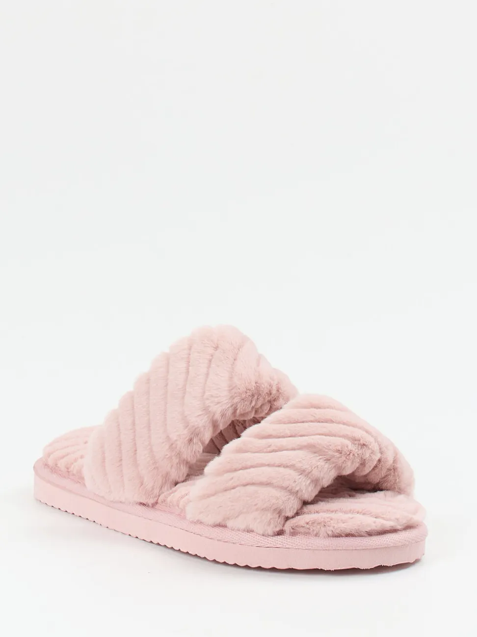 Flip Flop – Pantolette aus Textil in Altrosa