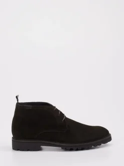 Floris van Bommel – Desert Boots aus Veloursleder braun