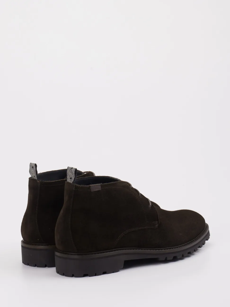 Floris van Bommel – Desert Boots aus Veloursleder braun