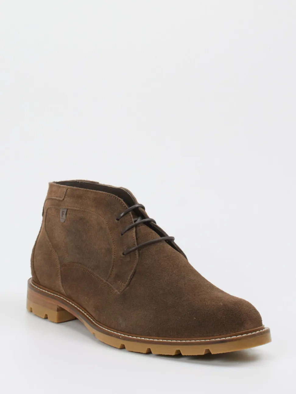 Floris van Bommel – Desert Boots aus Veloursleder braun