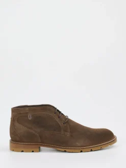 Floris van Bommel – Desert Boots aus Veloursleder braun