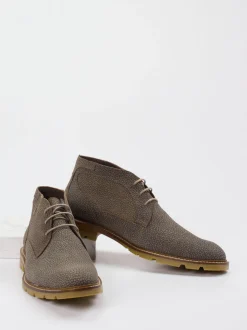 Floris van Bommel – Desert Boots aus Kalbleder braun