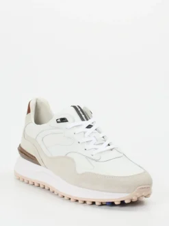 Floris van Bommel – Retro-Sneaker aus Kalbleder Offwhite