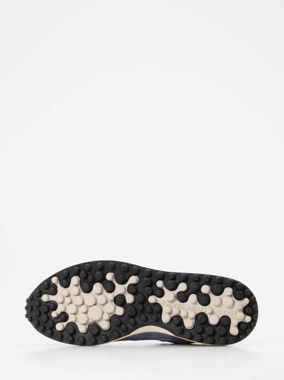 Floris van Bommel – Retro-Sneaker aus Veloursleder Grau
