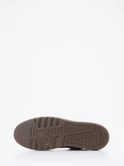 Floris van Bommel – Sneaker aus Veloursleder grau
