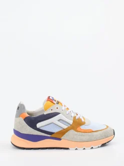 Floris van Bommel – Sneaker aus Veloursleder und Mesh
