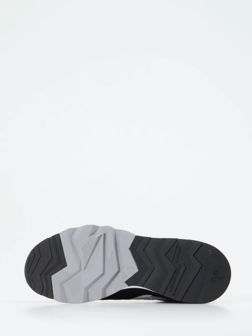 Floris van Bommel – Sneaker aus Kalbleder hellgrau
