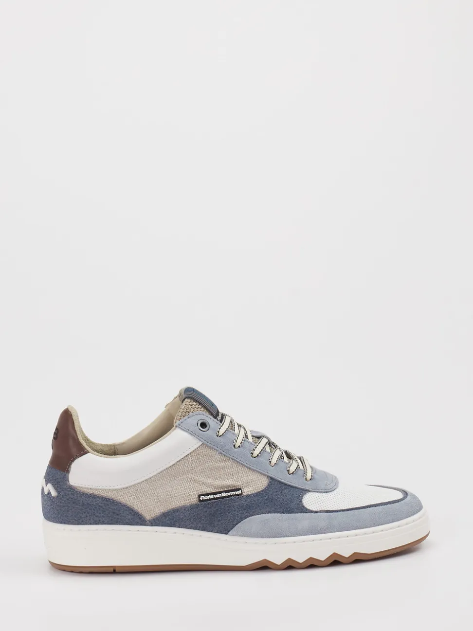 Floris van Bommel – Sneaker aus Veloursleder und Textil