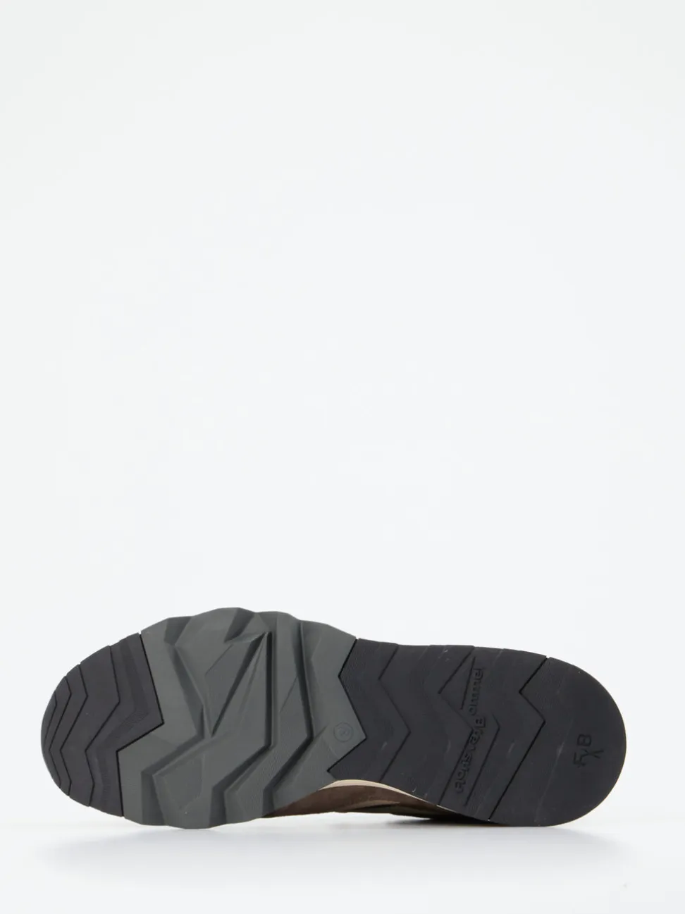Floris van Bommel – Sneaker aus Veloursleder braun
