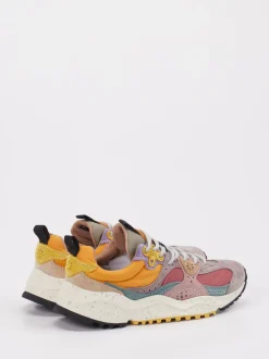 Flower Mountain – Chunky Sneaker aus Veloursleder und Mesh