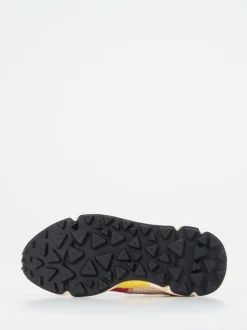 Flower Mountain – Chunky Sneaker aus Veloursleder rosa