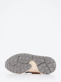 Flower Mountain – Chunky-Sneaker aus Velour/Textil multicolor