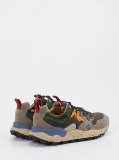 Flower Mountain – Outdoor-Sneaker aus Veloursleder braun